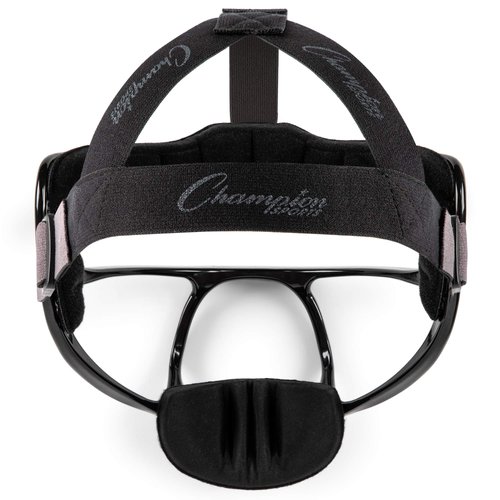 Champion Sports Magnesium Softball Face Mask - Lightweight Masks for Adults - Durable Head Guards - Premium Sports Accessories for Indoors and Outdoors - Black