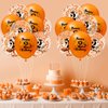 2nd Birthday Balloons for Girls Boys 18Pcs Orange Happy 2nd Birthday Latex Balloons Orange 2nd Birthday Party Decorations for Kids 2nd Birthday Baby Shower Fall Halloween Party Supplies 12 Inch