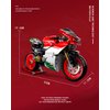 dOvOb Motorcycle V4 Model Building Blocks Set, 803 Pieces Bricks, Build a Stylish Motorbike Display Model, Collectible Building Kit for Kids or Adults