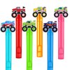 48Pcs Monster Truck Mini Bubble Wands for Kids Cars Party Favors 6 Cute Designs Cartoon Birthday Party Supplies Christmas Party Favors Toys Goodie Bag Stuffers.