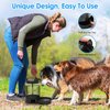 77oz Travel Water Bowl for Dogs, Dog Water Bottle Dog Water Dispenser for Camping Hiking with Pull-Out Portable Drinking Bowl for Large Dogs