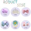 Hair Accessories For Girls With Organizer, Including Hair Clips/Hair Bands/Bow Hair Clips, Girls Hair Accessories With Alligator For Girls Toddlers Baby Kids Teens Aged 2 3 4 5 6 7 8 9 10 Years Old.