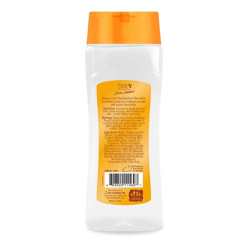 Shea Solutions Cleaning Body Wash with Moisturizing Organic Shea Butter, 12 Oz.