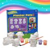 Number 1 in Gadgets Paint Your Own Pet Figurines, Decorate Your Own Painting Set, Includes 6 Pet Figurines, 6 Pots of Paint, Complete Plaster Craft Kit for Kids