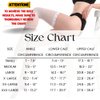 Aurafix - Thigh High Anti Embolism Compression Stockings for Women Men-Socks-Medical Post Surgery Compression Garment-Ted Hose-15-20 mmHg Compression Support Antiembolic Toe Hole (X-Large)