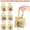 Golray 48Pcs Dinosaur Party Favors Dino Tote Non-woven Bags Dinosaur Keychain Slap Bracelets Glow In Dark Tattoos for Boy Kids Dinosaur Themed Birthday Party Supplies Treat Gift Goodie Bag Fillers
