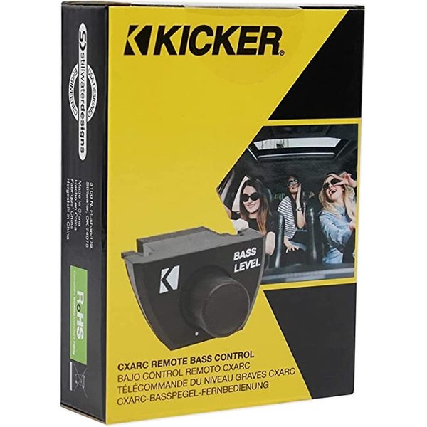 Kicker CXARC Remote Control for KICKER CX-Series Amplifiers