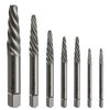 TOPEC Damaged Screw Extractor Set, 7 Piece Easy Out Bolt Extractor for Easily Remove Broken Bolts, Stripped Screws, Studs