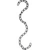 Chain Extension for Hanging Baskets, Planters, Powder Black, 36 Inches Long, Strong Hold