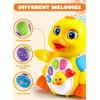 JOYIN Baby Toys Duck, Infant Musical Toys 6+ Months, Tummy Time Toys with Music & Lights, Light Up Learning Toys, Dancing Crawling Baby Toy, Baby Easter Basket Stuffers Gifts