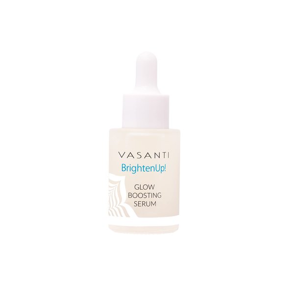 VASANTI Brighten Up! Glow Boosting Serum 30mL - Enriched with Vitamin C, Bearberry and Arbutin Infused Serum for Instant Glowing Skin