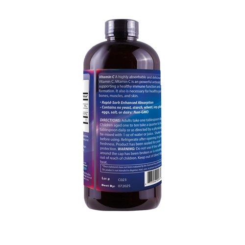 Liquid Vitamin C + Bioflavonoids 16oz