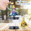 Mini Spinning Top Gyro Desktop Toys for Kid Adults with Anxiety Autism and Stress Relief (Multicolour)