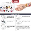 Bowling Temporary Tattoos Sport Stickers for Kids Themed Birthday Party Supplies Favors Decorations Bowls Super Cute 93 PCS Tattoos Funny for Kids Boys Teens School Classroom Rewards Gifts Ideal