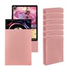 300CT Rose Gold Card Sleeves for Lorcana, MTG, Clear Front Textured Back Card Sleeves, Standard Size Card Sleeves for Lorcana, Magic The Gathering, Baseball Card, Sports Cards, Game Card