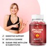 BeLive Apple Cider Vinegar Gummies - ACV Gummies Without Sugar I Detox & Cleanse Digestive Health I Alternative to Capsules, Vegan, Keto Friendly, Non-GMO, Gluten Free | 60 Ct