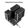 ZITAY 4-Channel USB C Fast Charging Station with PD 65W Quick Charger Adapter Kit for Sony NP-F550, NP-F750, NP-F770, NP-F970 Batteries