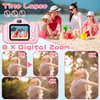 Anpty Kids Children Camera Toys for 6 7 8 9 10 11 12 Year Old Boys Girls, 32MP1080P HD Digital Camera with Video for Toddler, Kid Christmas Birthday Festival (Pink - Unicorn)