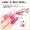 Bevimee Glitter Nail Polish 12ML Quick Dry Nail Polish Shimmer Holographic Long Lasting Nails Iridescent Fingernail Polish Reflective Nail Lacquer Summer Color Nail Art for Beginner-1PC