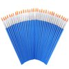 60 Pcs Round Paint Brushes,Small Brush Bulk for Detail Painting