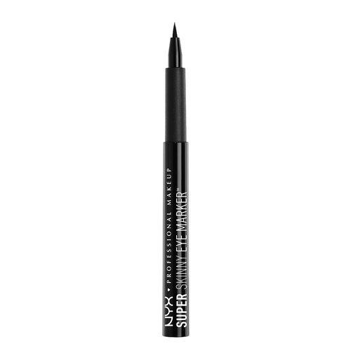 NYX PROFESSIONAL MAKEUP Super Skinny Eye Marker, Liquid Eyeliner, Carbon Black
