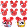 fozi cozi, 8 Pack Cartoon Mouse Birthday Party Supplies Girl-Mouse Party Favors,Ice Cream Bowls Containers,Candy Box, Red