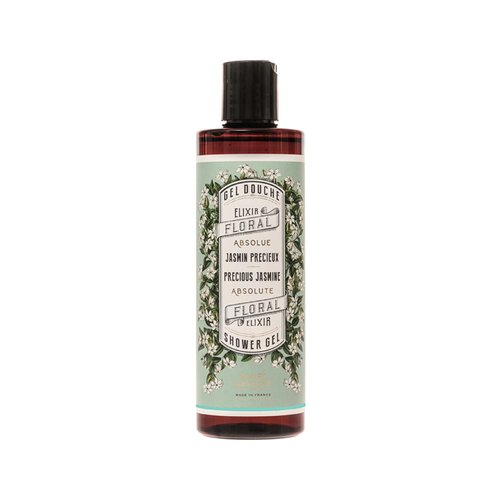 Panier des Sens – Jasmine Shower Gel - Foaming Body Wash Women & Men - Moisturizing Body Soap with Glycerin, Olive Oil - 95% Natural Ingredients Body Care - Vegan Liquid Body Wash - 8,45 floz