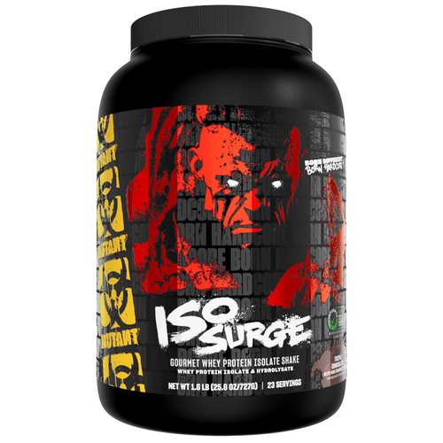 Mutant ISO Surge Whey Protein Powder Acts Fast to Help Recover, Build Muscle, Bulk and Strength, Uses Only Ingredients, 1.6 lb - Triple Chocolate