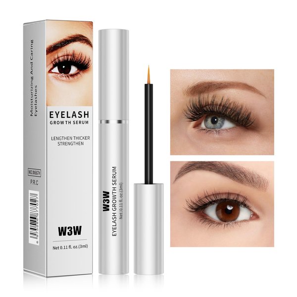 Lash Serum,Eyelash Growth Serum Lash Enhancing Serum,Lash Serum for Eyelash Growth,Boost Lash Growth Serum for Natural Longer, Fuller,and Thicker Lashes(3ml)