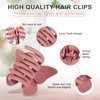 3Pcs Butterfly Hair Clips, Medium-Sized Matte Hair Claw Clips, 2.2inch Hair Clips for Thin, Fine, and Thick Hair, Ideal Hair Accessory for Girls & Women（B#）