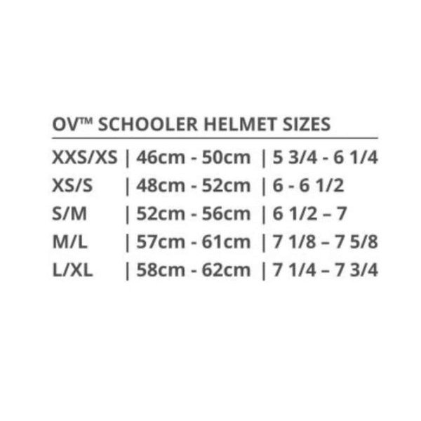 OV Helmet Visor- (Black Size Small)