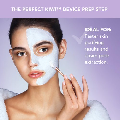 FOREO KIWI Active Pore & Blackhead Mask, 3.5 oz - Blackhead Remover - Clay Mask & moisturizing Jojoba Oil - Pore Minimizer - Skin Purifying & Detox Face Mask - Vegan & Cruelty-free - All Skin Types