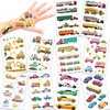Konsait 82PCS Vehicles Temporary Tattoos Car Fake Tattoo Stickers for Kids Children Girls Boys Party Favors Supplies Kids Birthday Party Bag Filler