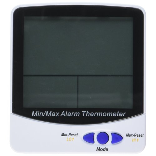 THERMCO - ACC895DIG Thermco ACC895WDIG Triple Display Large Digit Min/Max/Current Digital Thermometer, 0 to 50°C or -50 to 70°C Range, 0.1° Resolution