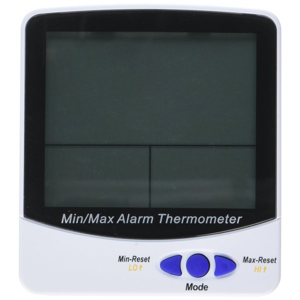 THERMCO - ACC895DIG Thermco ACC895WDIG Triple Display Large Digit Min/Max/Current Digital Thermometer, 0 to 50°C or -50 to 70°C Range, 0.1° Resolution