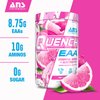 Quench EAA Aminos + Electrolytes - Complete Blend of 9 EAAs - 10g Total Amino Acids - Vitamins, Antioxidants, Electrolytes - Zero Sugar, Carbs, Calories (Pink Lemonade)