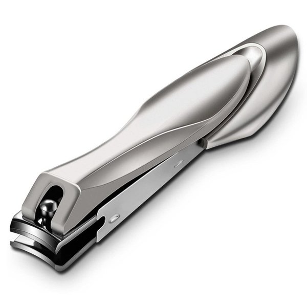 Nail Clippers with Catcher for Thick Toenails and Fingernail, Professional Sharp Nail Clippers for Men and Women