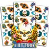 Savvi American Traditional Temporary Tattoos Pack ~ 50 Count Classic Tattoos