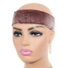 Mrs Gwen Hair Velvet Non Slip Wig Band Adjustable with Velcro Headband Wig Security With Swiss Lace Wear & Go Glueless Lace Wigs (Brown)