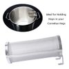 Gekufa Hop Filter 4 x 10 Inch Hop Spider 300 Micron Mesh Stainless Steel Strainer with Spoon for Home Beer Brewing Kettle Homebrew Hop Strainer