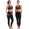 BUBBLELIME 25"/26"/27"/28" Out Pockets High Waist Yoga Pants Women Leggings Cross Pockets Pants_Black M(1)_26" Inseam