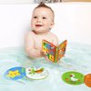 Baby Bath Toys, Nontoxic Bath Books for Babies Bath Time, No Mold Bathtub Toys for Toddlers 6 to 12 18 Months, Soft Educational Bath Toys for 1-3 Year Old Girls Boys(Pack of 3)