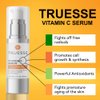 TRUESSE Ayurvedic Vitamin C Serum - Antioxidant Powers to Heal and Restore Skin for the Perfect Daily Glow - Hyaluronic Acid for Hydration
