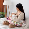 DAYEEBALL Nursing Pillow Cover for Boys and Girls, Breastfeeding Pillow Case for Newborn, Soft Baby Breastfeeding Pillow Slipcover, Fit for Standard Infant Nursing Pillows, Colourful Flowers