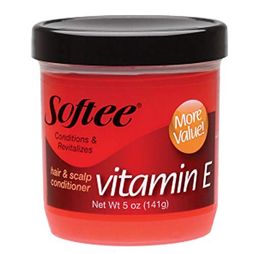 Softee Vitamin E Hair & Scalp Conditioner 5 Oz,Pack of 12