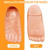 HELVAK White Elephant Gifts Christmas Gag Gifts Funny Slippers Feet slippers Jumbo Funny Bare Feet Hobbit Feet Costume Accessories Gag Gifts for Kids and Adult