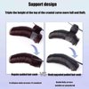 Generic 3PCS Invisible Fluffy Hair Pad, Portrayi Invisible Fluffy Hair Pad, Hair Bun Invisible False Hair Clip, Fluffy Hair Pad Styling Insert Tool, brown