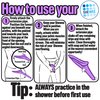 SHEWEE Flexi – The Original Female Urinal – Made in The UK – Reusable, Flexible & Portable Urination Device. Festival, Camping, Car, Hiking Essentials for Women. Stand to Pee Funnel – Lilac