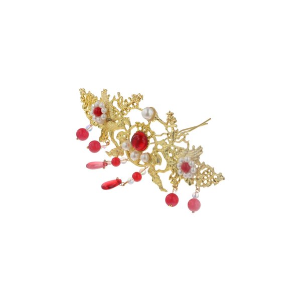 Leadigol Chinese Hair Accessories Vintage Tassel Hair Pin Hair Chopsticks,Retro Flower Hair Comb,Traditional Classical Style Hair Pins Hair Jewelry