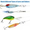 JSHANMEI Fishing Duo-Lock Snap Stainless Steel Nice Snap Fishing Connector Quick Change Safe Lock Freshwater Saltwater Fishing Tackle Accessories #0
